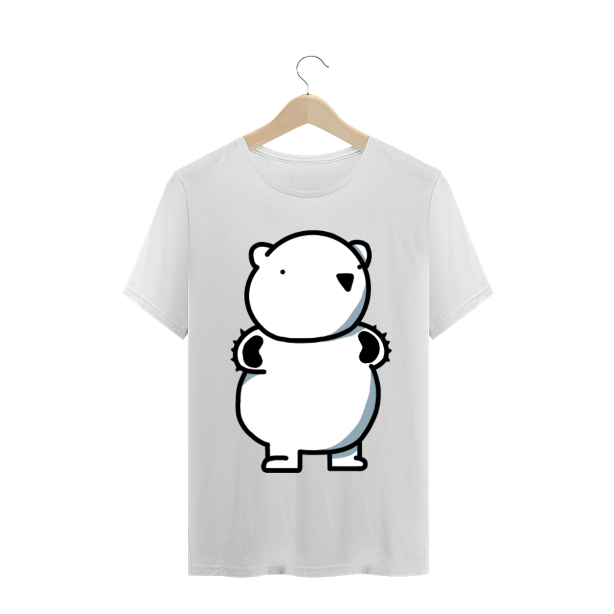 Nome do produto: Camiseta Deivid, o urso Masculina