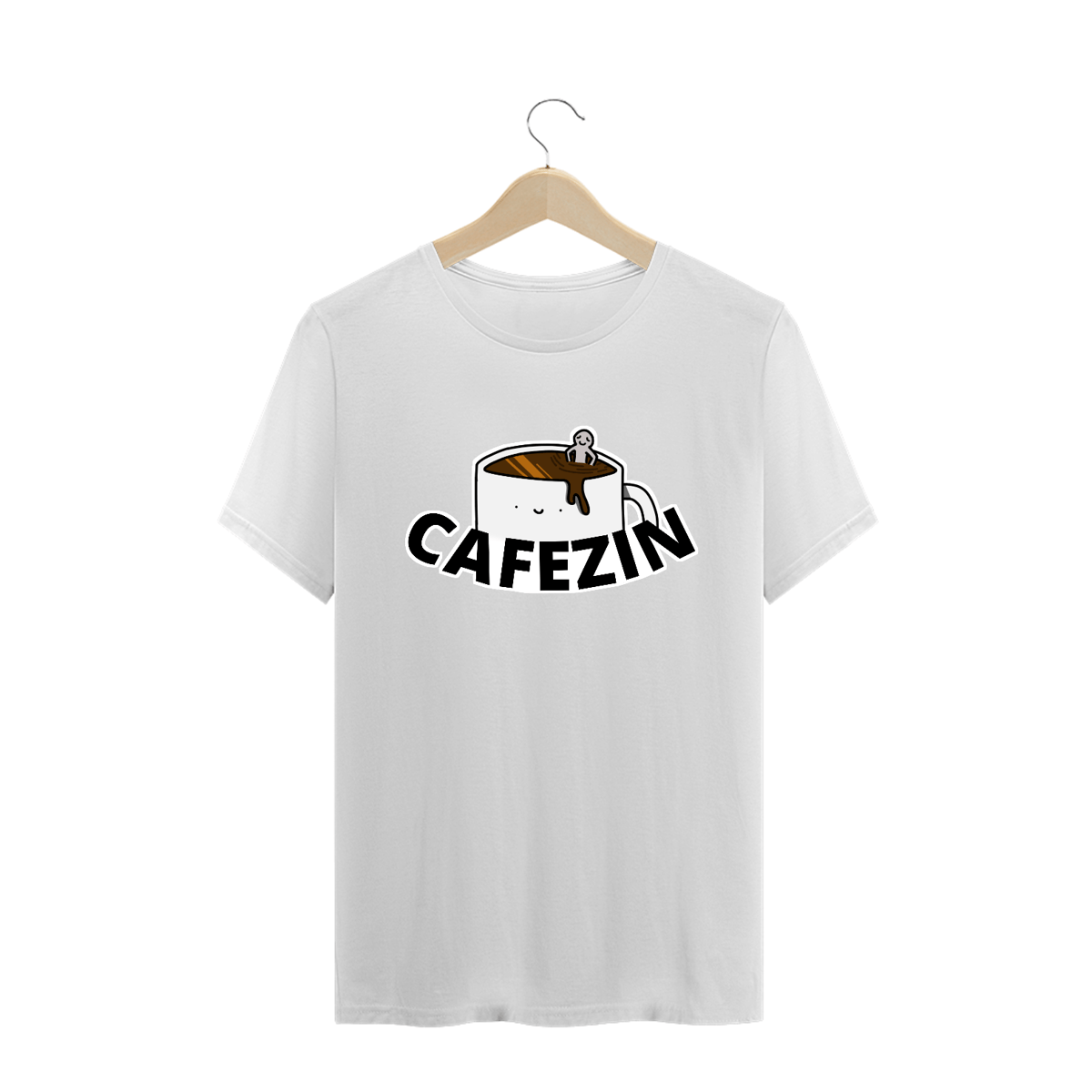 Nome do produto: Camiseta Cafezin Masculina