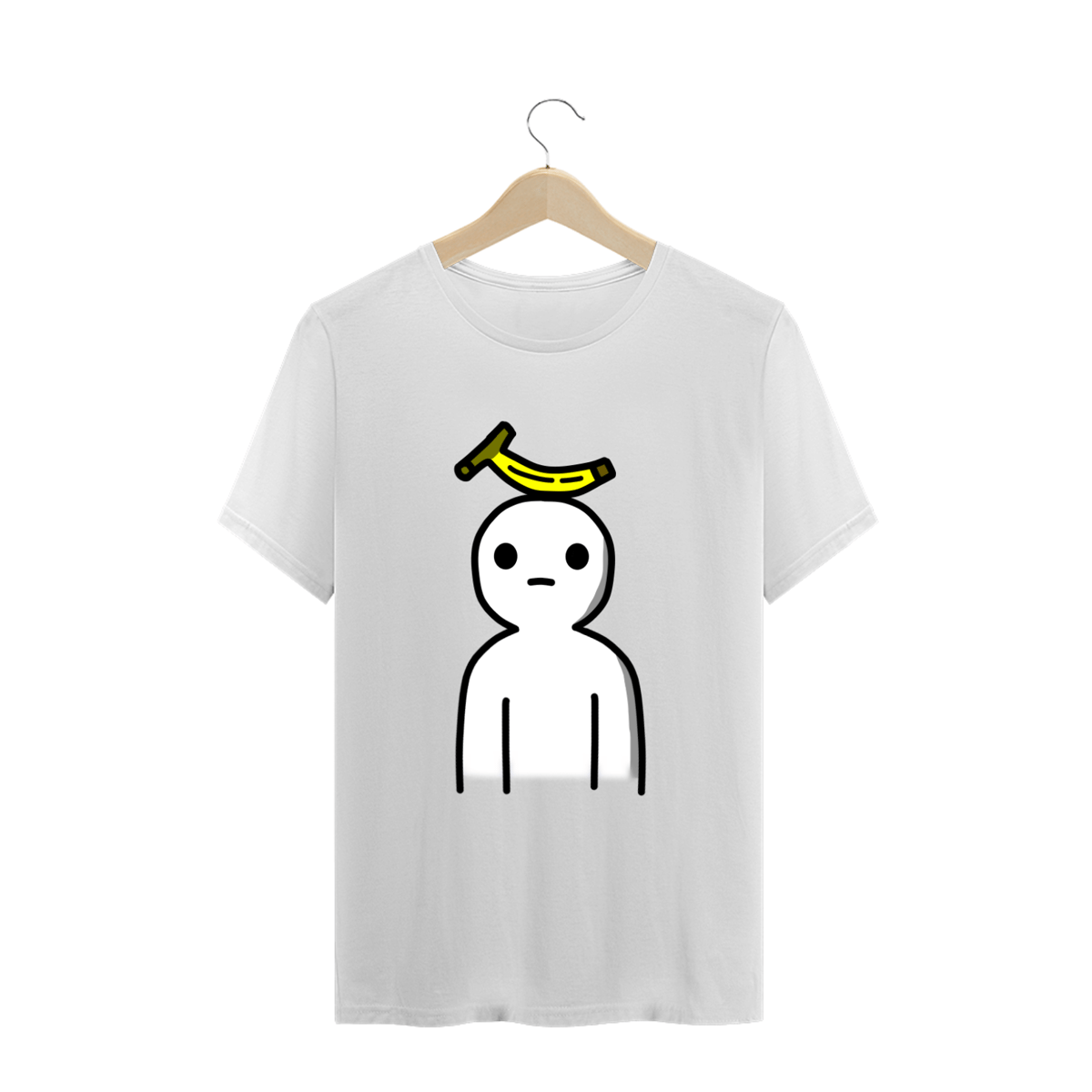 Nome do produto: Camiseta Banana na Cabeça Masculina