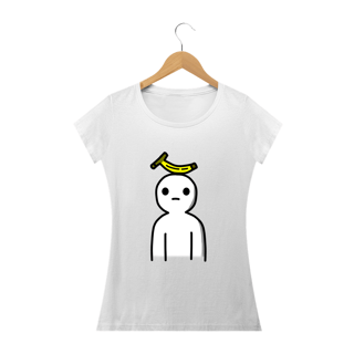 Camiseta Banana na Cabeça Feminina