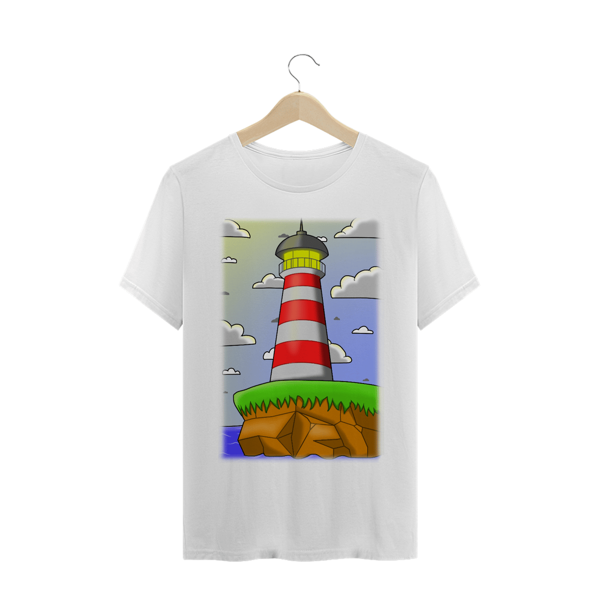 Nome do produto: Camiseta Farol Masculina