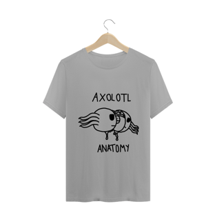 Nome do produtoCamiseta Axolotl Anatomy Masculina