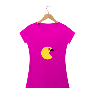 Nome do produtoCamiseta Pac Man Bigode Feminina