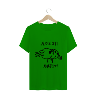 Nome do produtoCamiseta Axolotl Anatomy Masculina