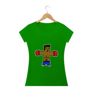 Nome do produtoCamiseta Homem Briga Colorido Feminina