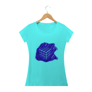 Nome do produtoCamiseta Cubo Galáctico Feminina