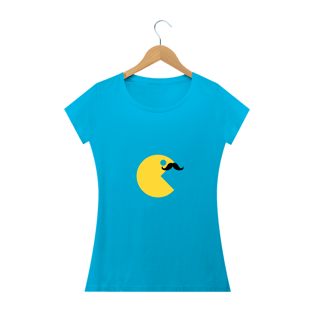 Nome do produtoCamiseta Pac Man Bigode Feminina