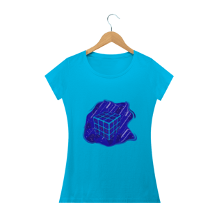 Nome do produtoCamiseta Cubo Galáctico Feminina