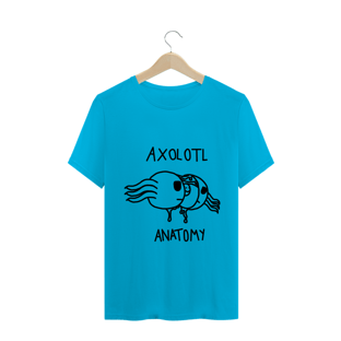 Nome do produtoCamiseta Axolotl Anatomy Masculina