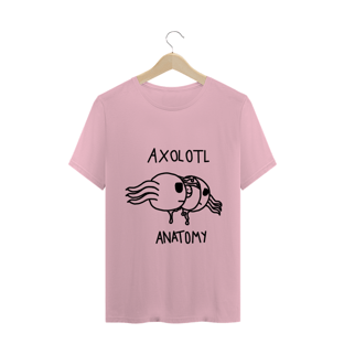 Nome do produtoCamiseta Axolotl Anatomy Masculina