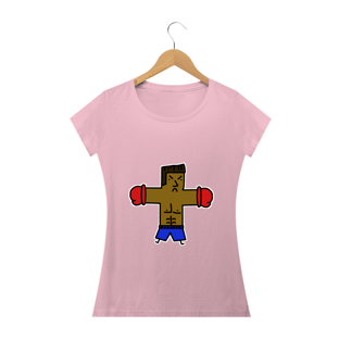 Nome do produtoCamiseta Homem Briga Colorido Feminina