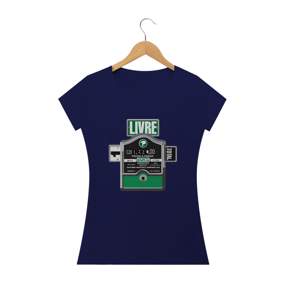 Nome do produto  Camiseta Feminina Bandeira Livre