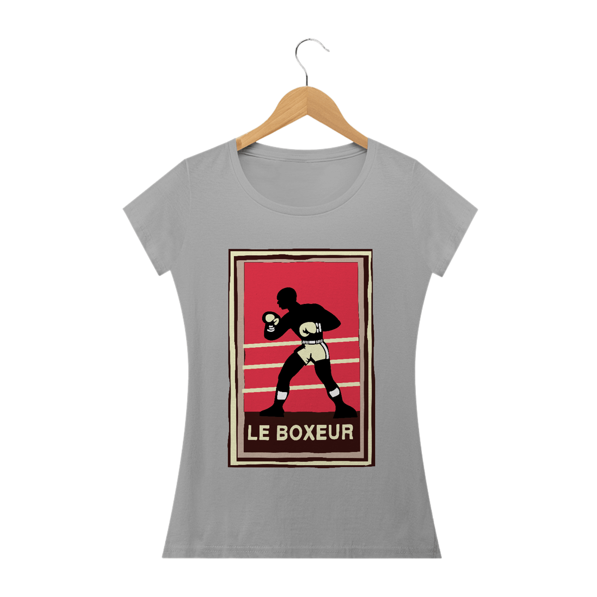 Nome do produto: Camiseta Feminina Le Boxeur
