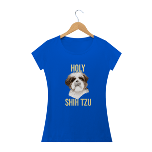 Nome do produtoCamiseta Feminina - Holy Shih Tzu