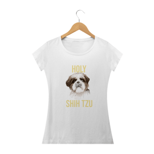 Nome do produtoCamiseta Feminina - Holy Shih Tzu