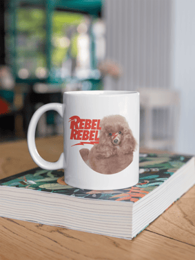 Caneca - Rebel Rebel Poodle