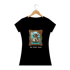 Camiseta Feminina - Da Vinci Dog