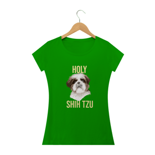Nome do produtoCamiseta Feminina - Holy Shih Tzu