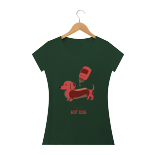 Nome do produtoCamiseta Feminina - Hot Dog