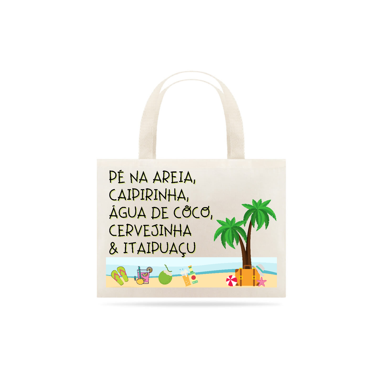 {Bag Bacana} Pé na areia & Itaipuaçu