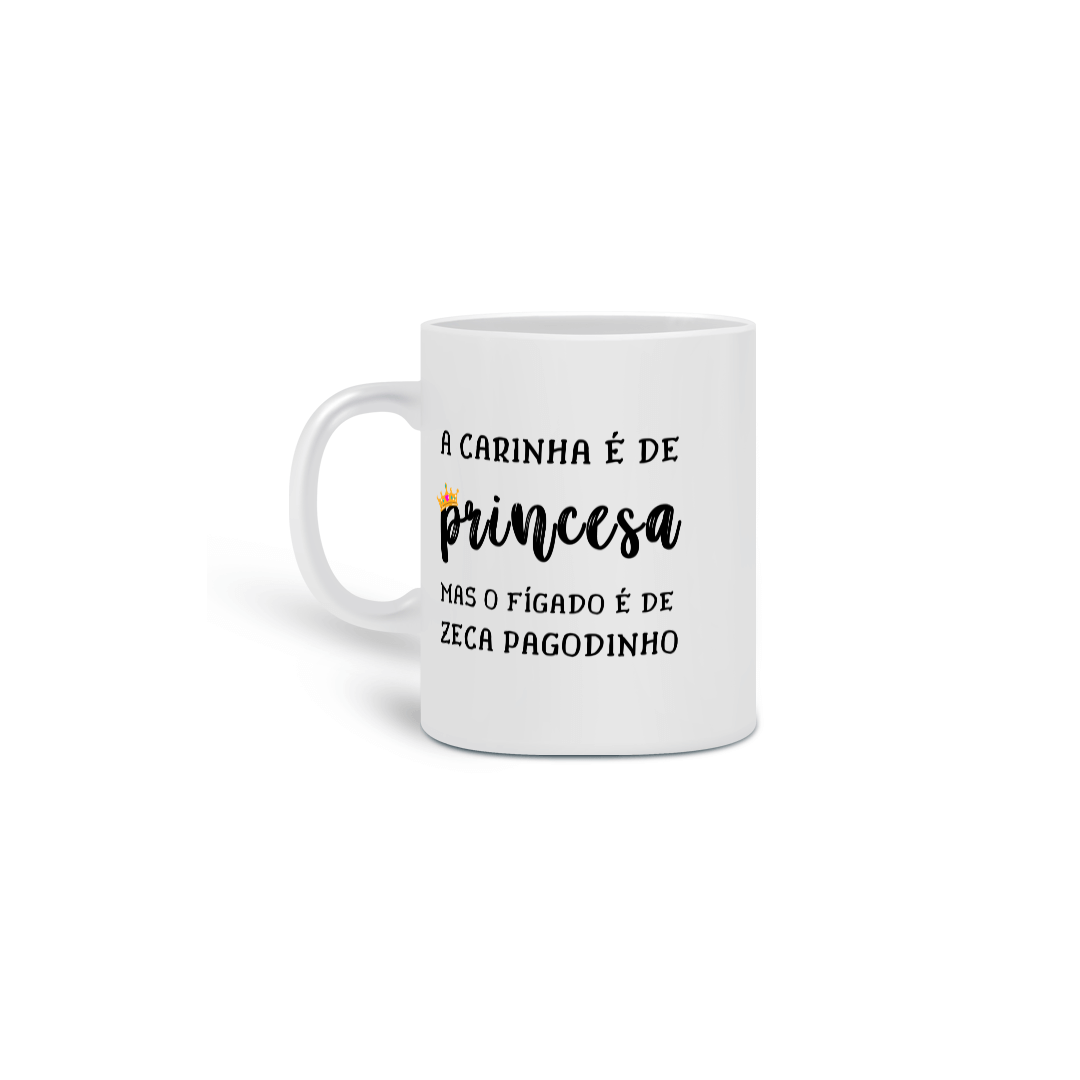 {Caneca Bacana} Carinha de Princesa