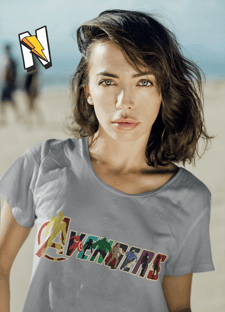 Nome do produtoCamiseta Avengers minimalist