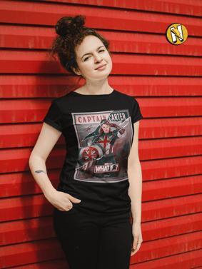 Camiseta Capitã Carter pôster