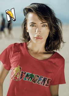 Nome do produtoCamiseta Avengers minimalist