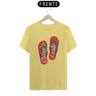 Nome do produto Chinelo é vida - Camiseta estonada