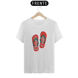 Nome do produto Chinelo é vida - Camiseta prime