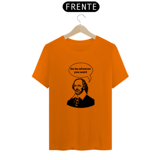 Nome do produto Shakespeare de saco cheio - Camiseta Quality