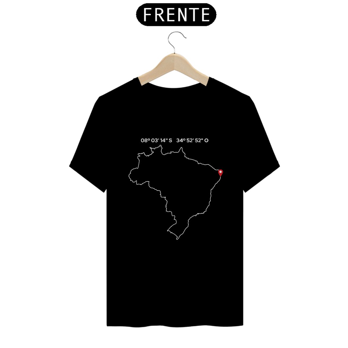 Nome do produto: Coordenadas - REC - Recife