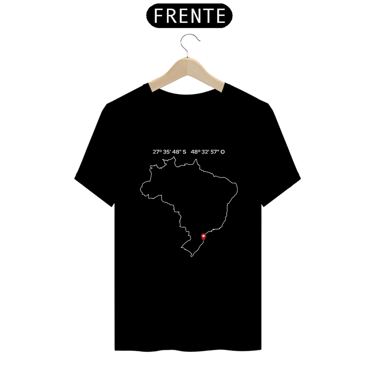 Nome do produto: Coordenadas - FLN - Florianópolis