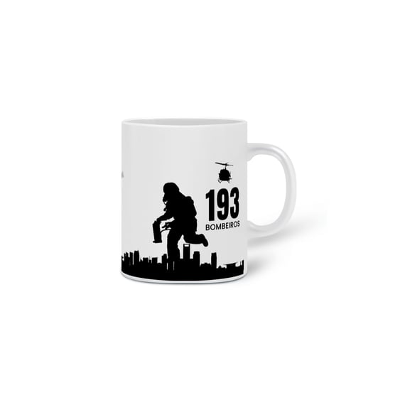 Caneca - Bombeiros