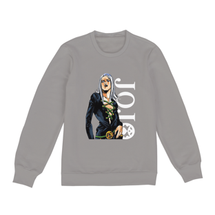 Nome do produtoMoletom Jojo's Bizarre Adventure - Leone Abbacchio