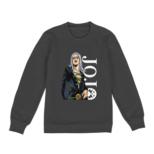 Nome do produtoMoletom Jojo's Bizarre Adventure - Leone Abbacchio