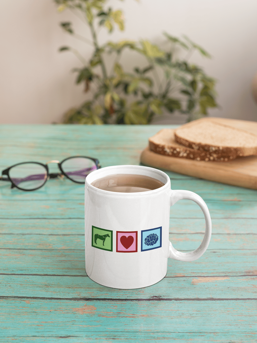 Nome do produto: Caneca Horse Love Neurology