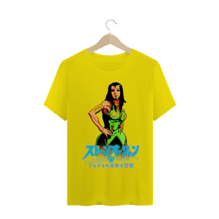 Nome do produtoCamiseta Ermes Costello - Camisa JoJo Stone Ocean