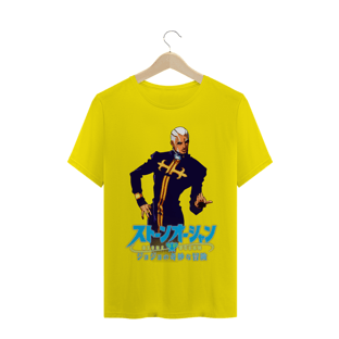 Nome do produtoCamiseta Enrico Pucci - Camiseta Jojo Stone Ocean