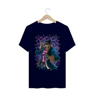 Nome do produtoCamiseta Jotaro e Star Platinum - Camisa JoJo\'s bizarre Adventure