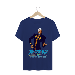 Nome do produtoCamiseta Enrico Pucci - Camiseta Jojo Stone Ocean