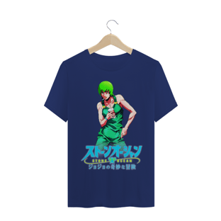 Nome do produtoCamiseta Foo Fighters JoJo - Camiseta F.F Jojo Stone Ocean