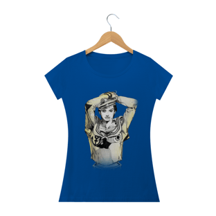 Nome do produtoCamiseta Feminina Gappy (Josuke Higashikata 8) - JoJo's Bizarre Adventure Part 8: JoJolion