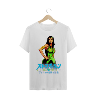 Nome do produtoCamiseta Ermes Costello - Camisa JoJo Stone Ocean