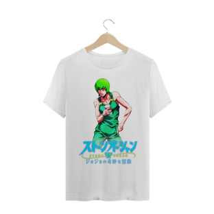 Nome do produtoCamiseta Foo Fighters JoJo - Camiseta F.F Jojo Stone Ocean