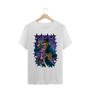 Nome do produtoCamiseta Jotaro e Star Platinum - Camisa JoJo\'s bizarre Adventure