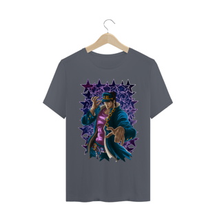 Nome do produtoCamiseta Jotaro e Star Platinum - Camisa JoJo\'s bizarre Adventure