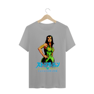 Nome do produtoCamiseta Ermes Costello - Camisa JoJo Stone Ocean