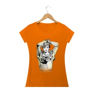 Nome do produtoCamiseta Feminina Gappy (Josuke Higashikata 8) - JoJo's Bizarre Adventure Part 8: JoJolion