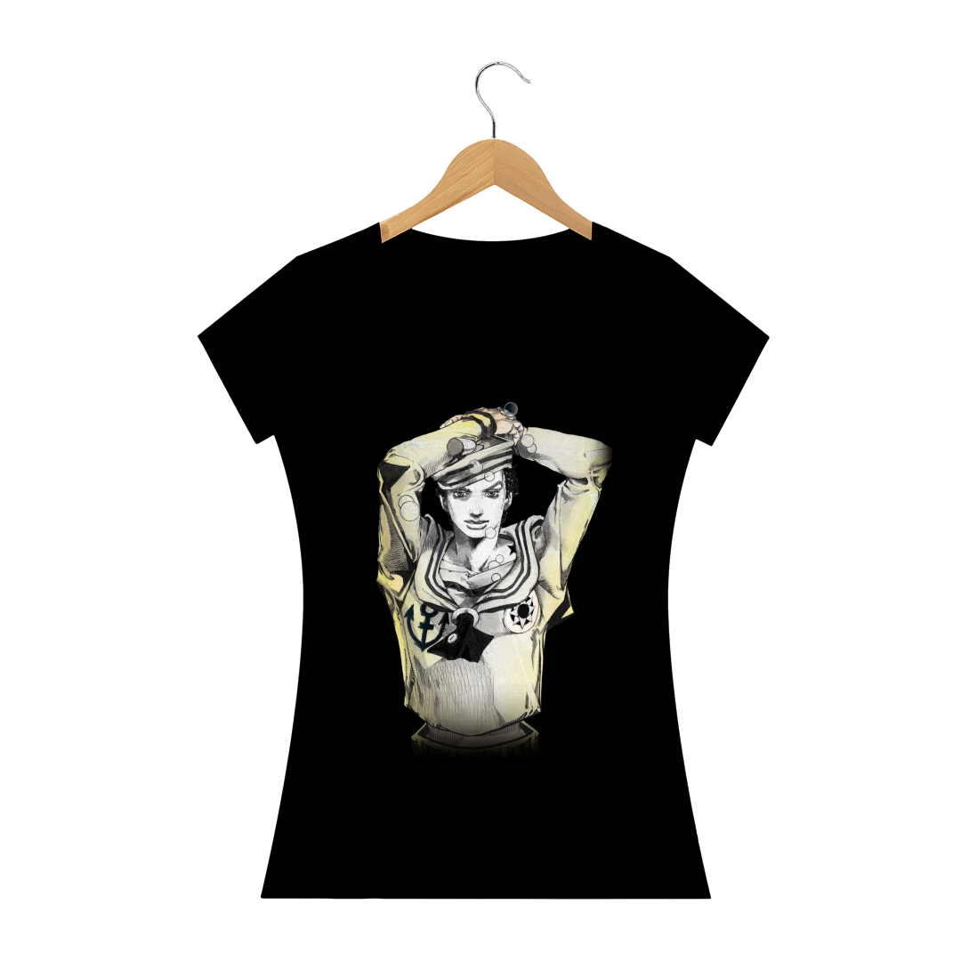 Camiseta Feminina Gappy (Josuke Higashikata 8) - JoJo's Bizarre Adventure Part 8: JoJolion